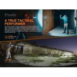 Fenix TK16 V2.0 Tactical APF Torch, Black