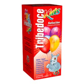 Tribedoce Tribekids Complejo B Suplemento Alimenticio Solución 240 ml