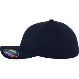 Flex fit Double Jersey Adults 'Beanie Hat blue navy Size:S/M