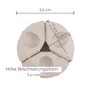 SOFTCOREFOOD Weighted Stone for Fermenting / 8.5 cm / 3