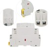 2P 25A AC Contactor, 220V/230V 2NO 50/60HZ DIN Rail Household
