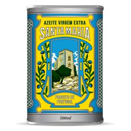 Santa Maria Portuguese Extra Virgin Olive Oil - Vintage Metal Tin - 500ml
