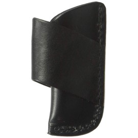 Case Harley-Davidson 52100 Embellished Genuine Leather Side Draw Belt Sheath, Black