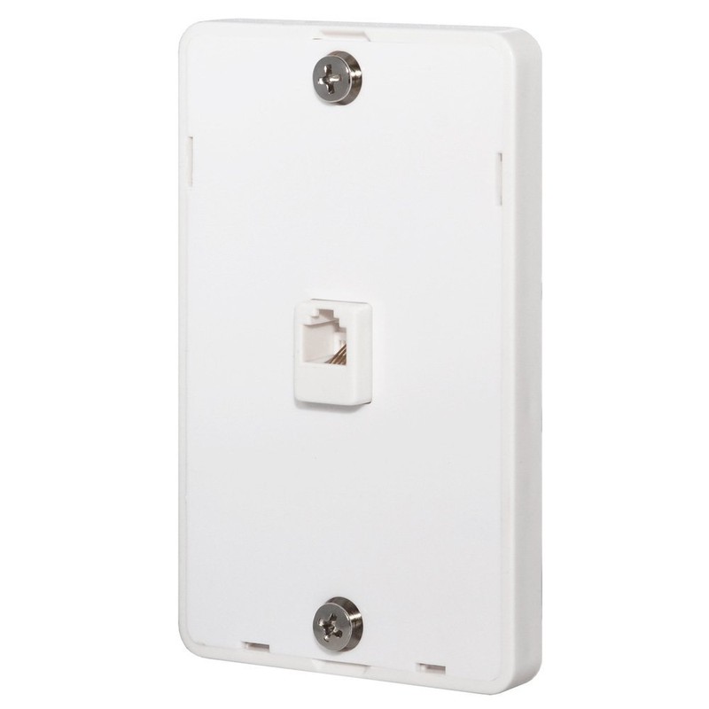 AMZER Wall Jack Phone Mount - White