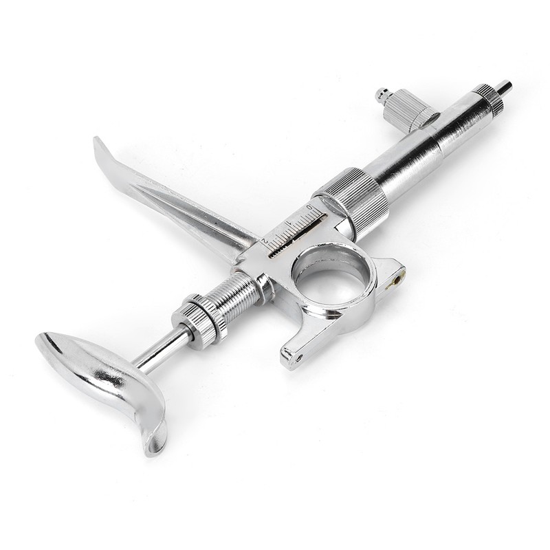 0.2-2ml Adjustable Continuous Injection Animal Syringe Injecting Veterinary Equipment for