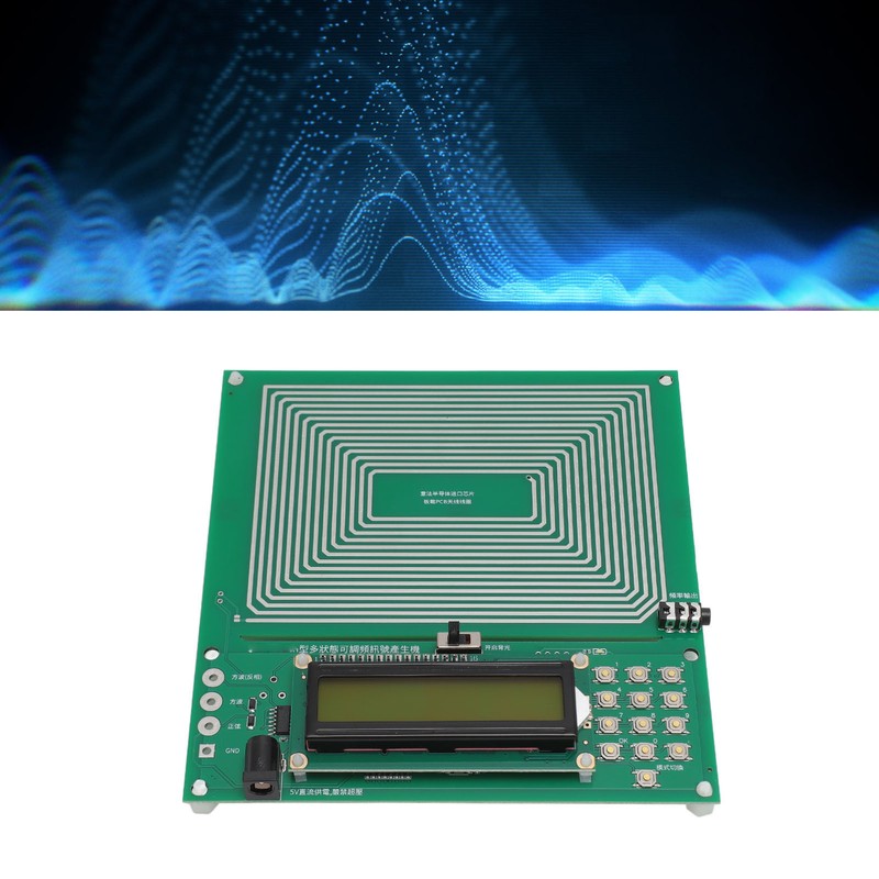 Schumann Wave Generator 7.83Hz Pure Sine USB Rechargeable 0.01‑100000Hz Adjustable