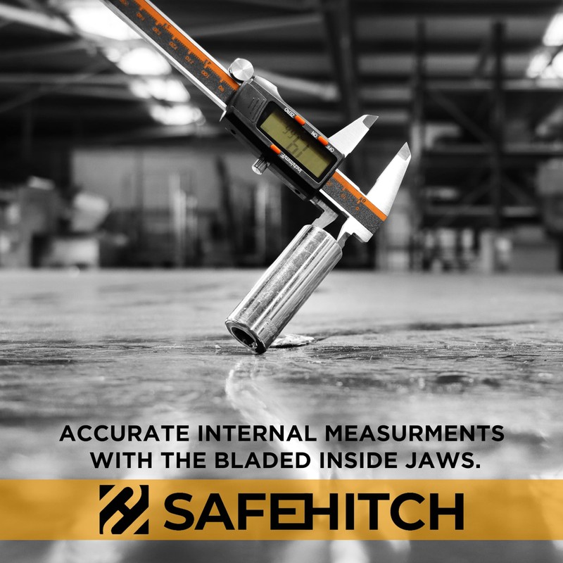 SAFEHITCH - Digital Vernier Caliper - Inches - MM -