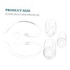 LABRIMP 3sets Ear Hooks Earbud Gel Replacement for Wireless Headset