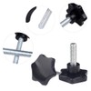 Yudesun Hardware Accessories Star Handle Screws - M10 M12 Plum