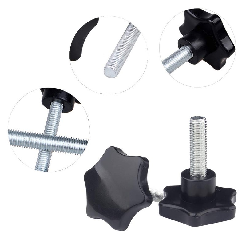Yudesun Hardware Accessories Star Handle Screws - M10 M12 Plum