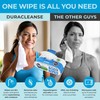 Dura Cleanse Body Wipes for Adults Bathing No Rinse (2