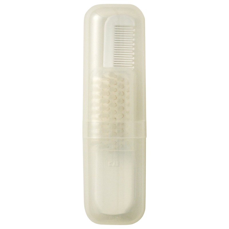 Kai Corporation Baby Hair Set, Soft Nylon Bristles with Gentle