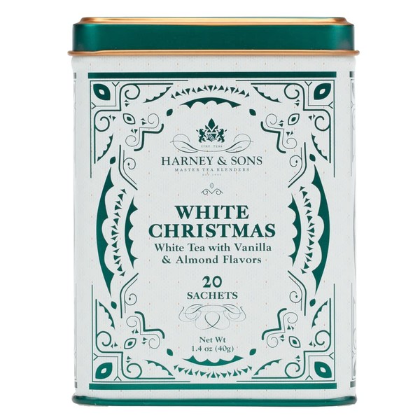 Harney & Sons, HT White Christmas Tea - 20 Sachet tin