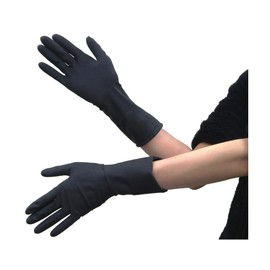 Sunflower Hand Care Gloves, Shiny Black, 20 Pieces, Pack of 20 (L)