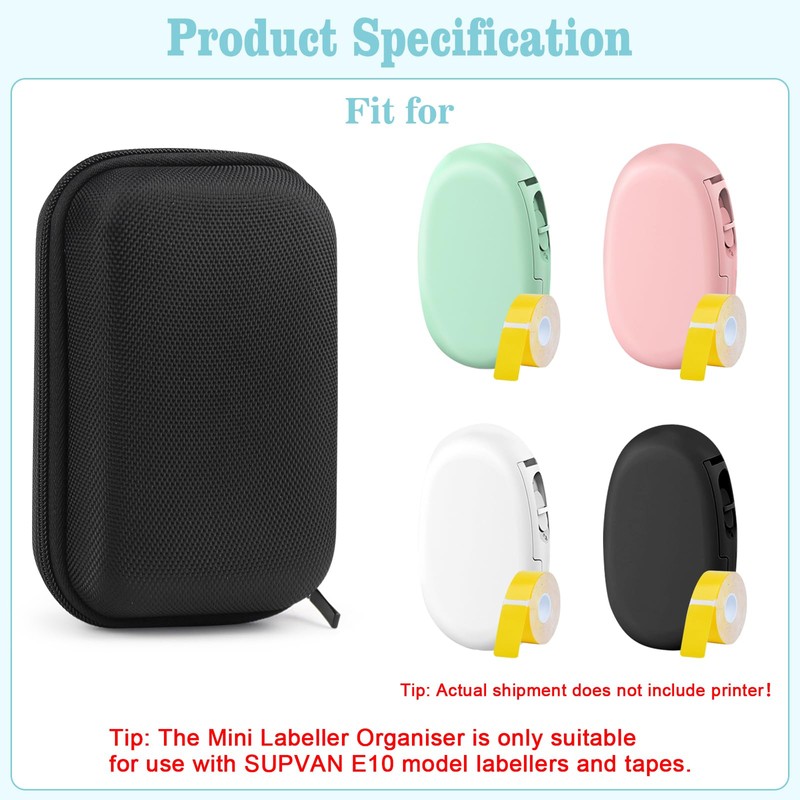 CHRI Label Printer Hard Case, Label Printer Hard Case for