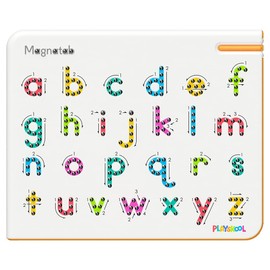 Magnatab Playskool a to z Lowercase — Sensory Drawing and Learning Tool — Letters — Ages 3+