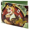 DC Bombshells Harley Quinn Gotham or Bust Wallet Bi-fold with