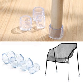 Chair Leg Caps Floor Protectors, Rubber Table Feet Cover Pads Furniture Foot Cups for Furniture, Prevents Scratches and Noise