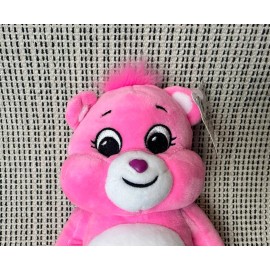Basic Fun NWT Basic Fun 2021 Care Bears Cheer Bear 9.5” Pink Plush Stuffed Animal Toy