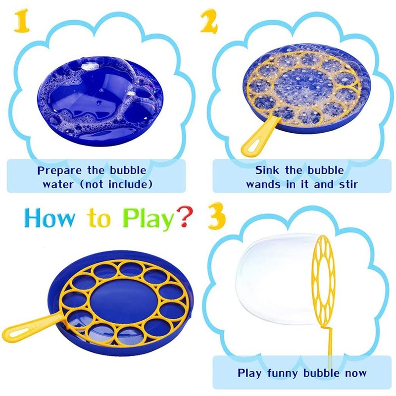 Soap Bubbles Bubble, Creative Bubble Wall, Pack of 6 Children's