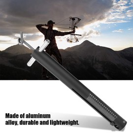 JAOCDOEN Portable Heavy Duty Accurate Hand Held Draw Weight Archery Bow Scale Power Recurve Compound Bow Hunting Black 15 100lbs