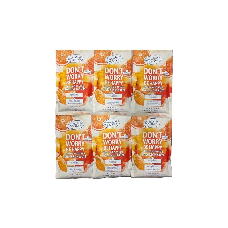 Dresdner Essenz Aroma Booster Bath Foam Don't Worry Be Happy