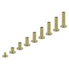 80 Set Chicago Binding Screws Brass Binding Screws Binding Screws