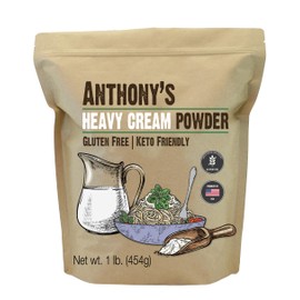 Anthony's Heavy Cream Powder, 1 lb, Gluten Free, Non-GMO, Keto Friendly, Product of USA