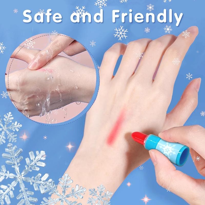 Christmas tree-shaped makeup toy set. - make up toys: Heart-Shaped
