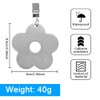 STCRERAG Pack of 8 Flower Tablecloth Weights, Stainless Steel Tablecloth