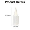 Small Squeeze Bottles, 4 PCS 50ml Tip Applicator Bottle Mini