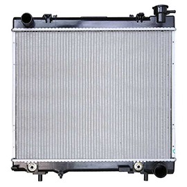 AutoShack RK1156 21.9" Complete Radiator Replacement for 2005-2010 Dodge Dakota 2011 Ram Dakota 2006-2009 Mitsubishi Raider 3.7L 4.7L