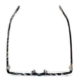 Calabria R421 Vintage Round Reading Glasses +1.25 in Smoke for Men & Women | Designer Circle Frame Professor Readers