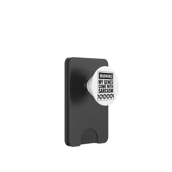 Sarcastic Genealogy DNA Test Genetics Biologist Sarcasm PopSockets PopWallet for