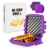 Micro Grill | Microwave Sandwich Maker - Grilled Cheese Munchy