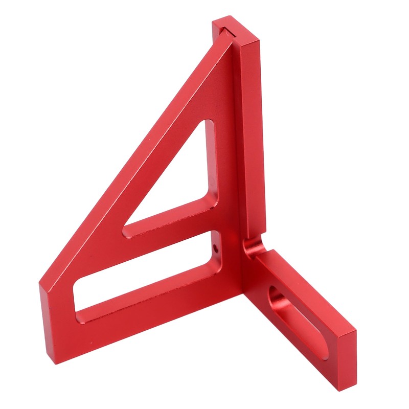 3D Multi Angle Measuring Ruler 45 90 Degree Aluminum Alloy