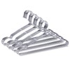 FSUTEG 40-Pack Heavy-Duty Stainless Steel Hangers – 15lb Capacity, Rustproof