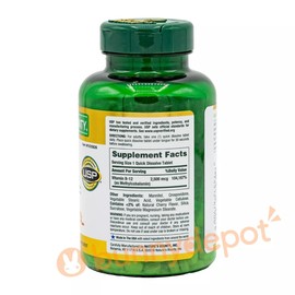 Nature's Bounty Vitamin B-12 2500mcg 300 Tablets Quick Dissolve 2025+