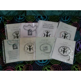 Goddess & Faerie/fairy & Mary Magdalene, Mother Mary Genuine Stone Prayer Beads