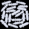 Rexka 20pcs Double End Xmas Tree Retainers Clips 11/32" Stem