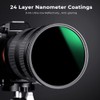 K&F Concept Nano-D Series 77 mm ND Filter ND8-2000 Variable