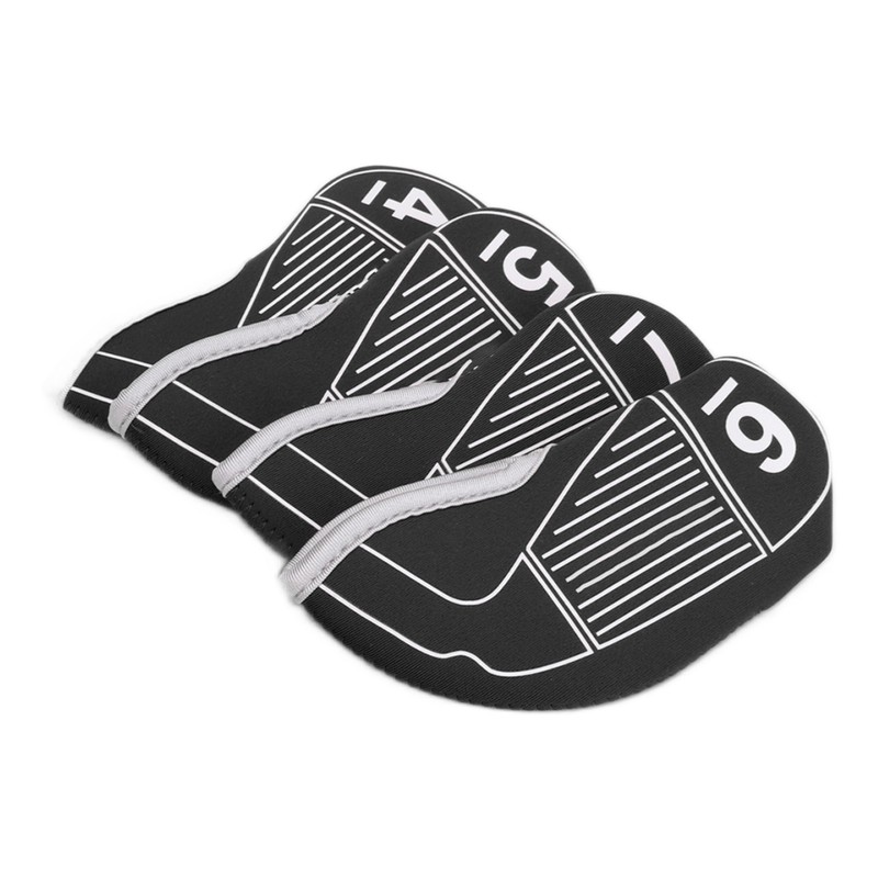 9pcs/set Golf Iron Head Covers Set Waterproof Golf Club Head