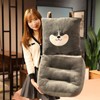 Integrated Lumbar Support Seat Cushion Super Soft High Comfort Lumbar