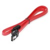 deleyCON 30 cm SATA 3 Cable Nylon 6 Gbit/s Data