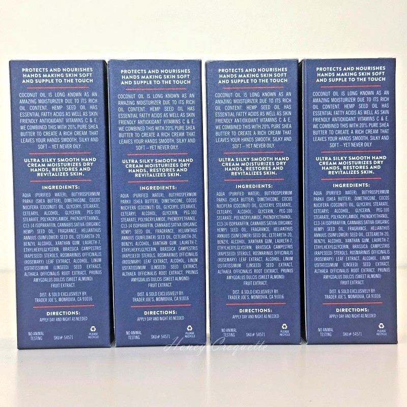 Ultra 4 X Trader Joe’s Ultra Moisturizing Hand Cream 3