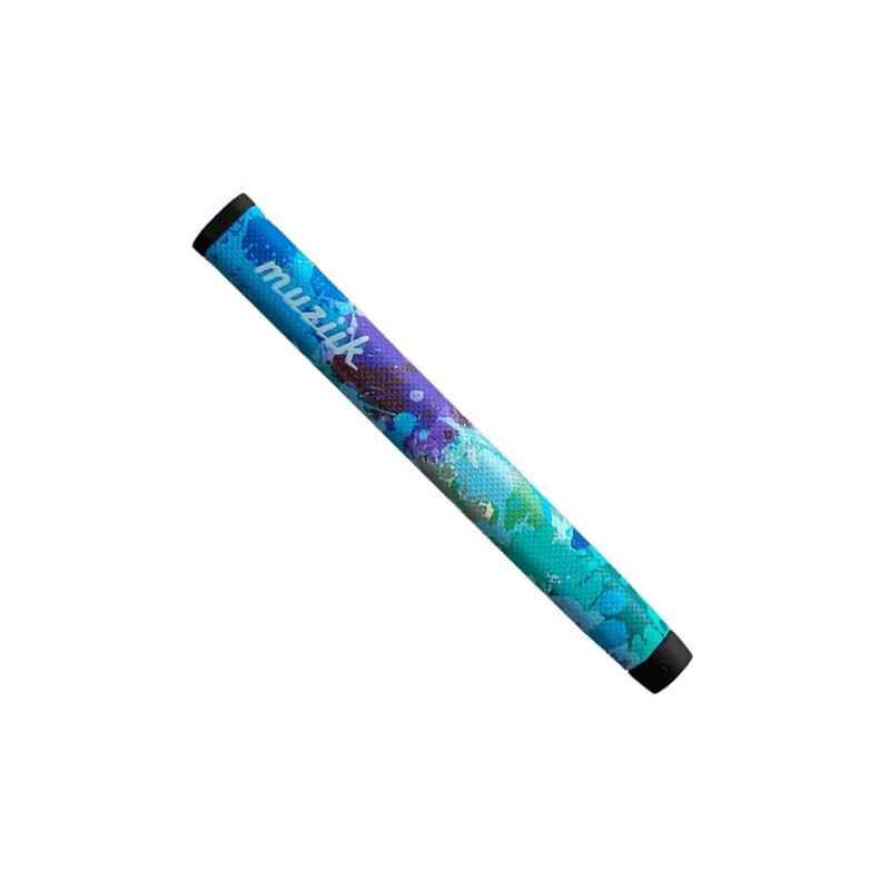 Musik Paint Design Putter Grip Taperless Standard Blue