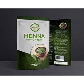 Henna en Polvo 500 Gramos 100% Natural