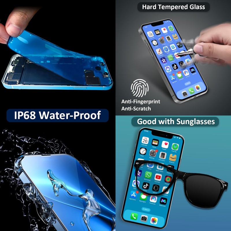 Brinonac for iPhone 13 Screen Replacement Kit, 6.1" Full HD