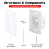 Acmerota Single Blanking Plate Socket Covers Single Electrical Blanking Cover