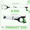 Ctosree 8 Pack 32" Trash Grabber Reacher Tool for Elderly,